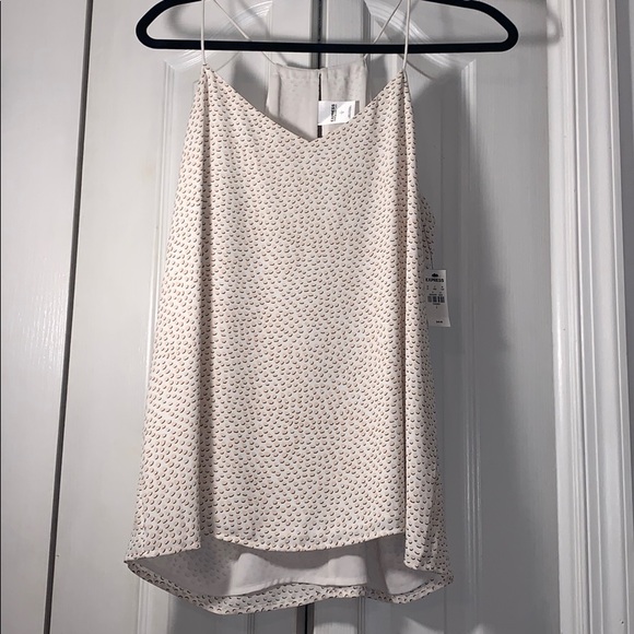 NWT large Express polka dot barcelona top - Picture 1 of 3